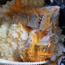 鮭とにんじんの炊き込みご飯